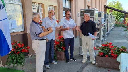 Otvoritev razstave z naslovom Vojna za samostojno Slovenijo 1991 – osamosvojitvena vojna v Pomurju 4